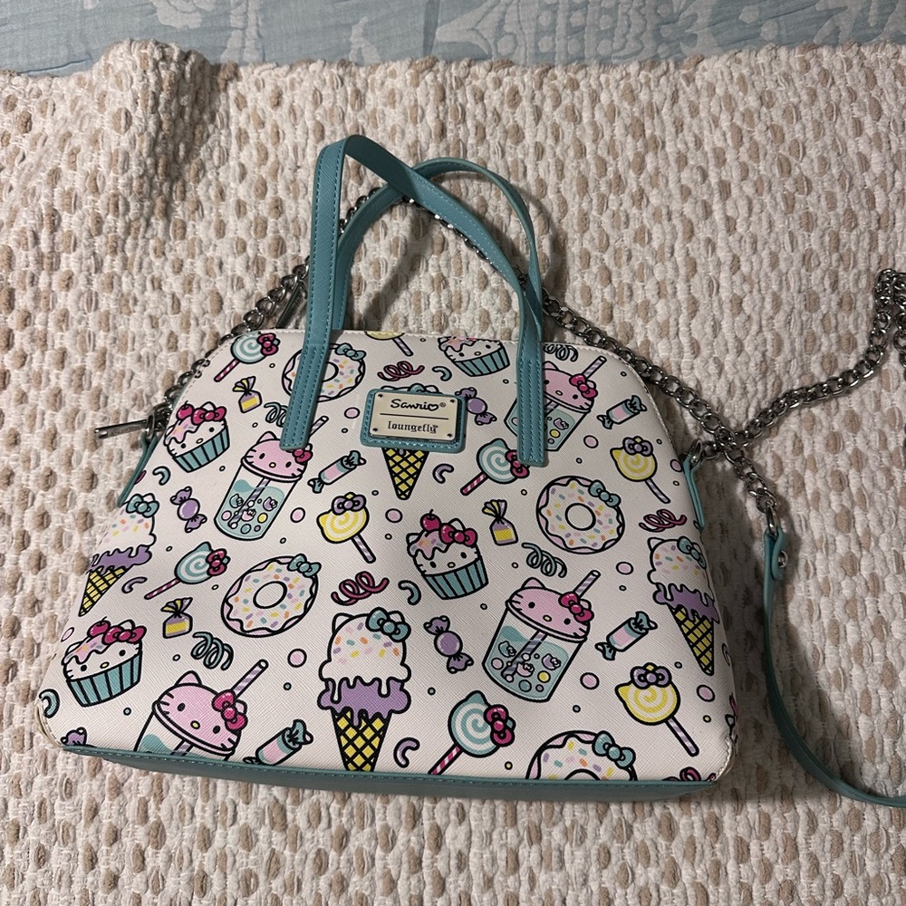 Sanrio Multicolor Ice Cream and Cupcake Shoulder Bag